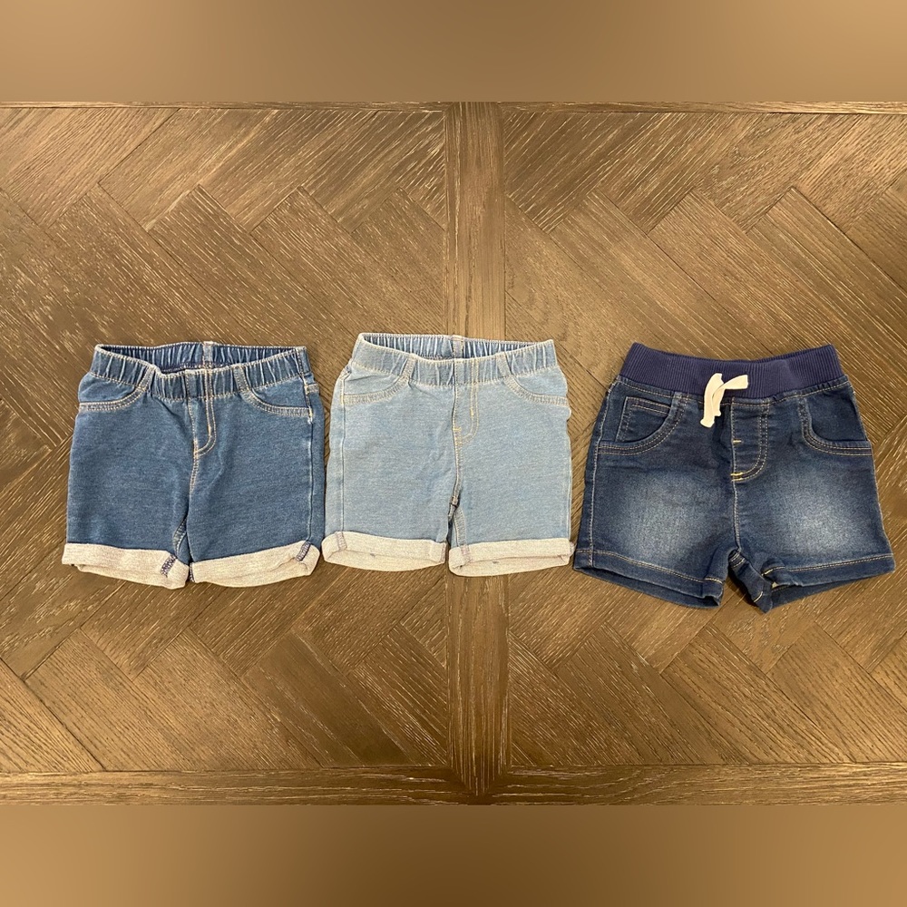 Cat & Jack Jean Shorts Bundle